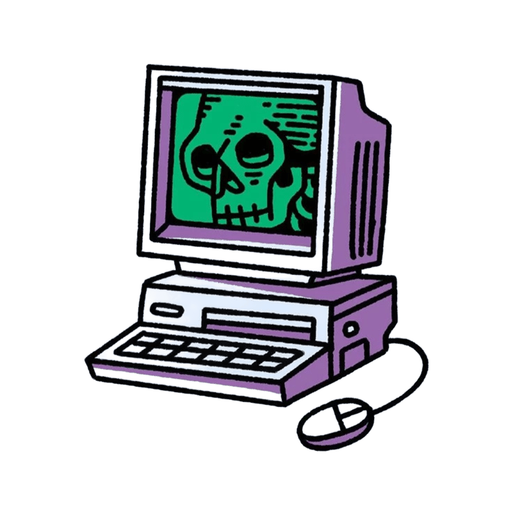 Infected pin